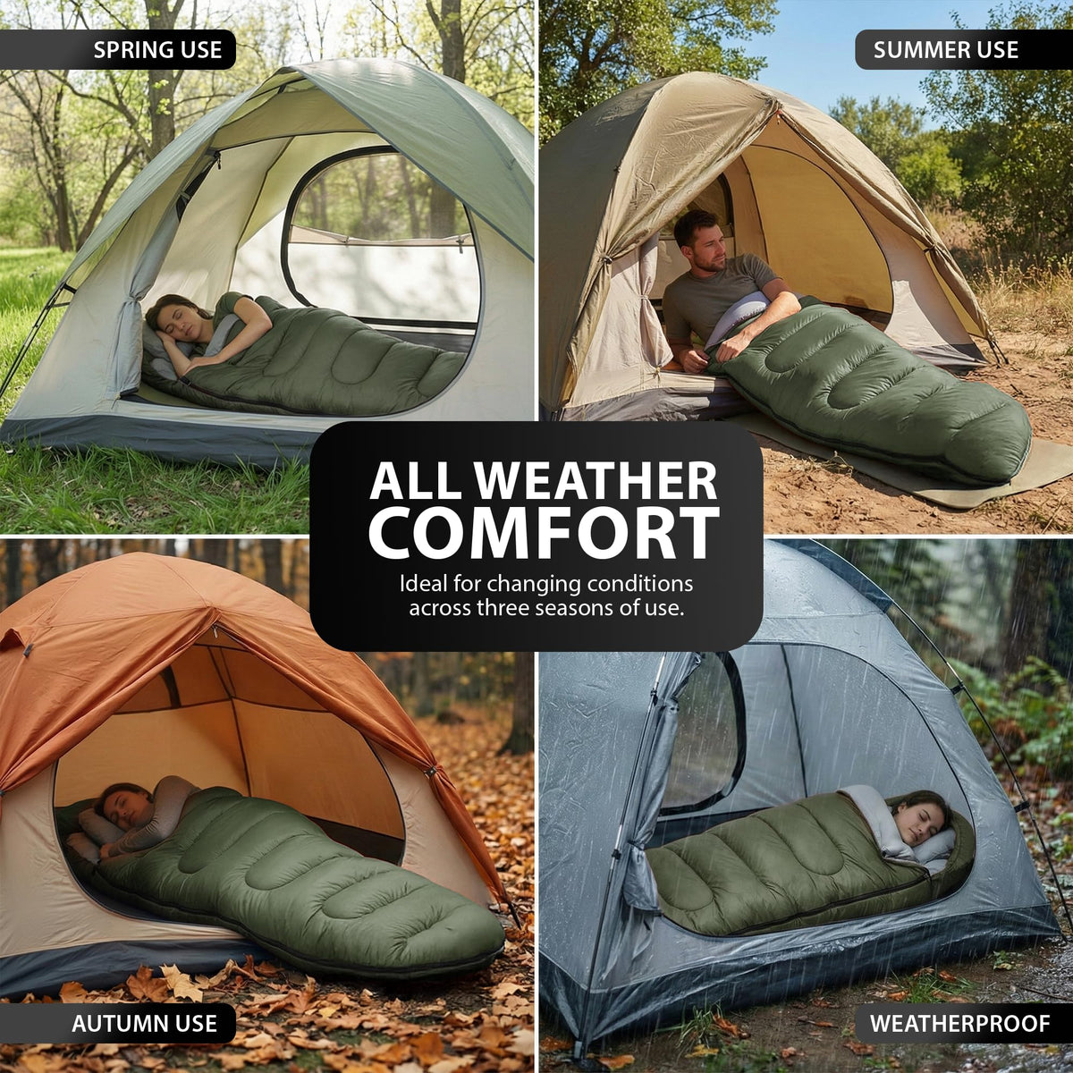 Zeno Green Sleeping Bag