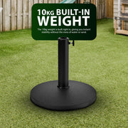 Zeno 10KG Round Parasol Base