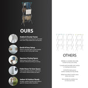 Zeno 3 Tier Clothes Drying Rack