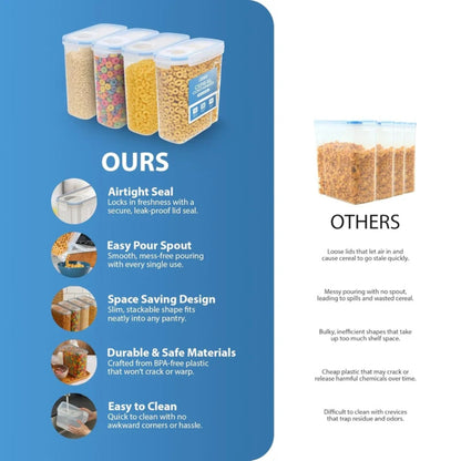 Zeno Cereal Storage Containers