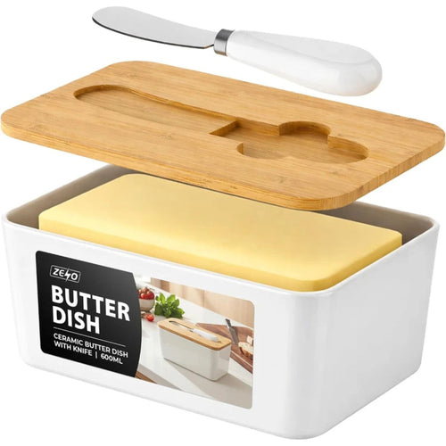 Zeno Butter Dish with Lid