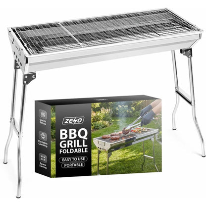 Zeno Silver Portable BBQ Grill