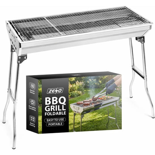 Zeno Silver Portable BBQ Grill
