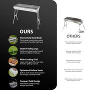 Zeno Silver Portable BBQ Grill