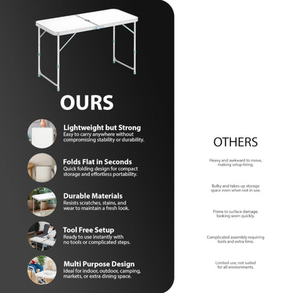 Zeno 4FT Folding Table