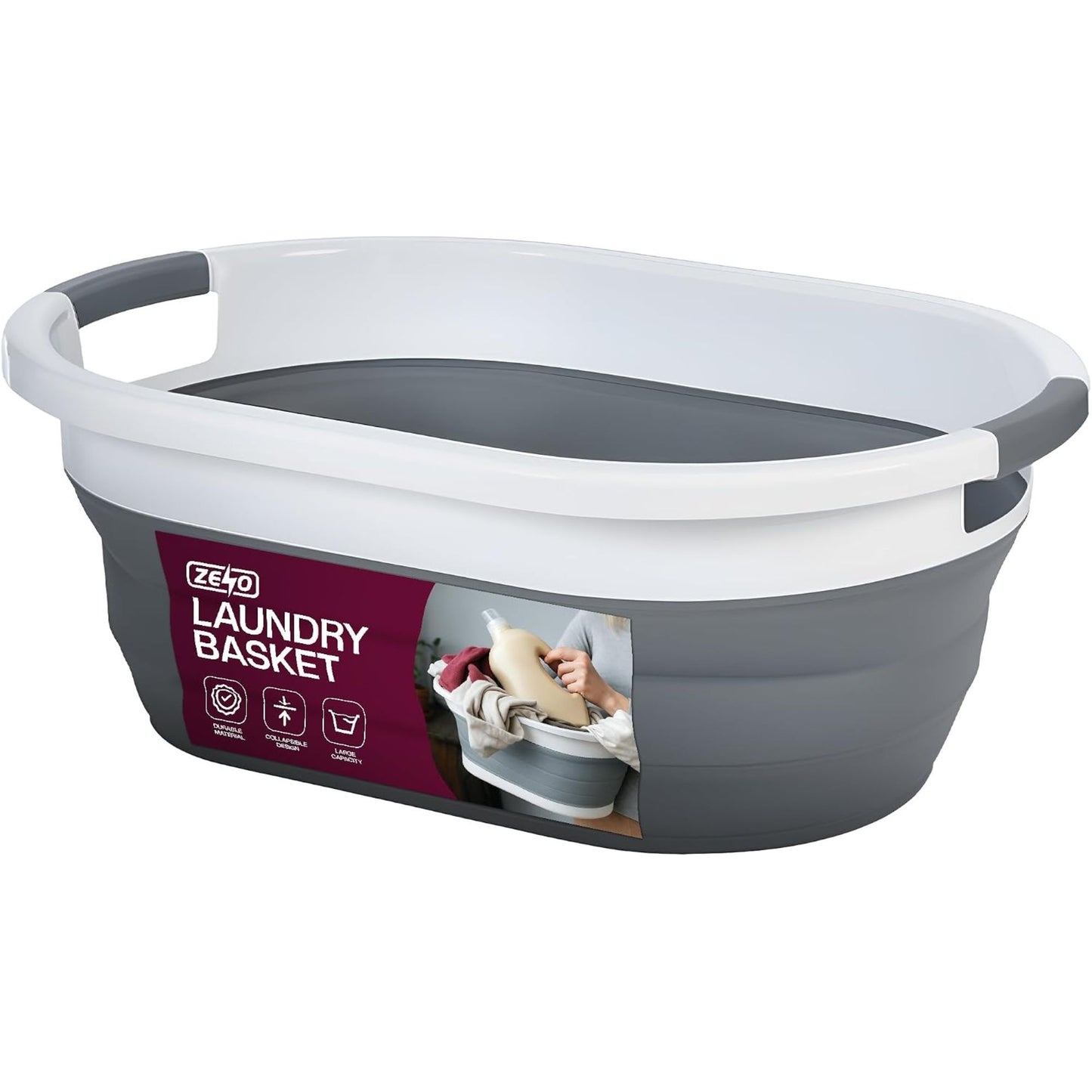 Zeno Collapsible Laundry Basket