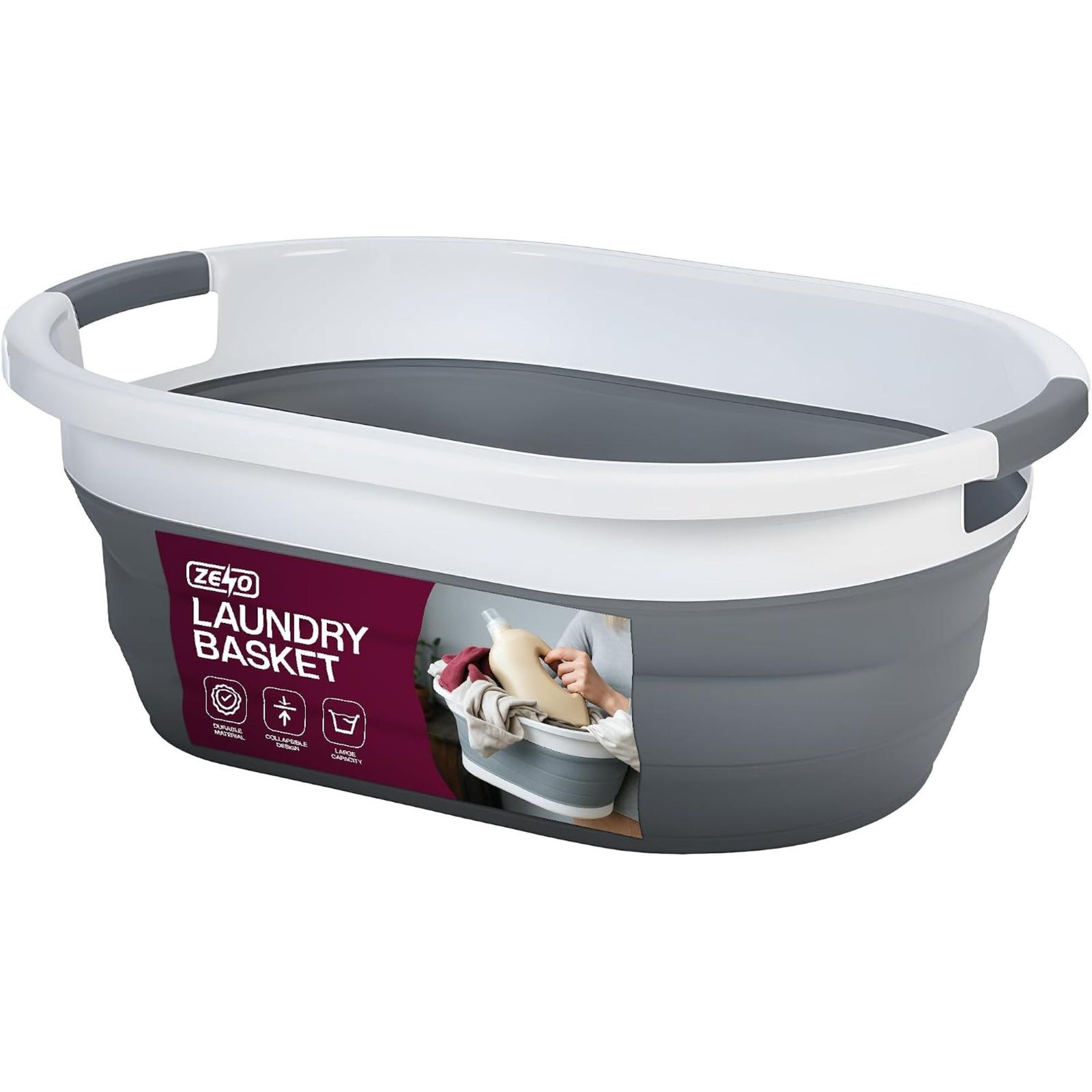 Zeno Collapsible Laundry Basket