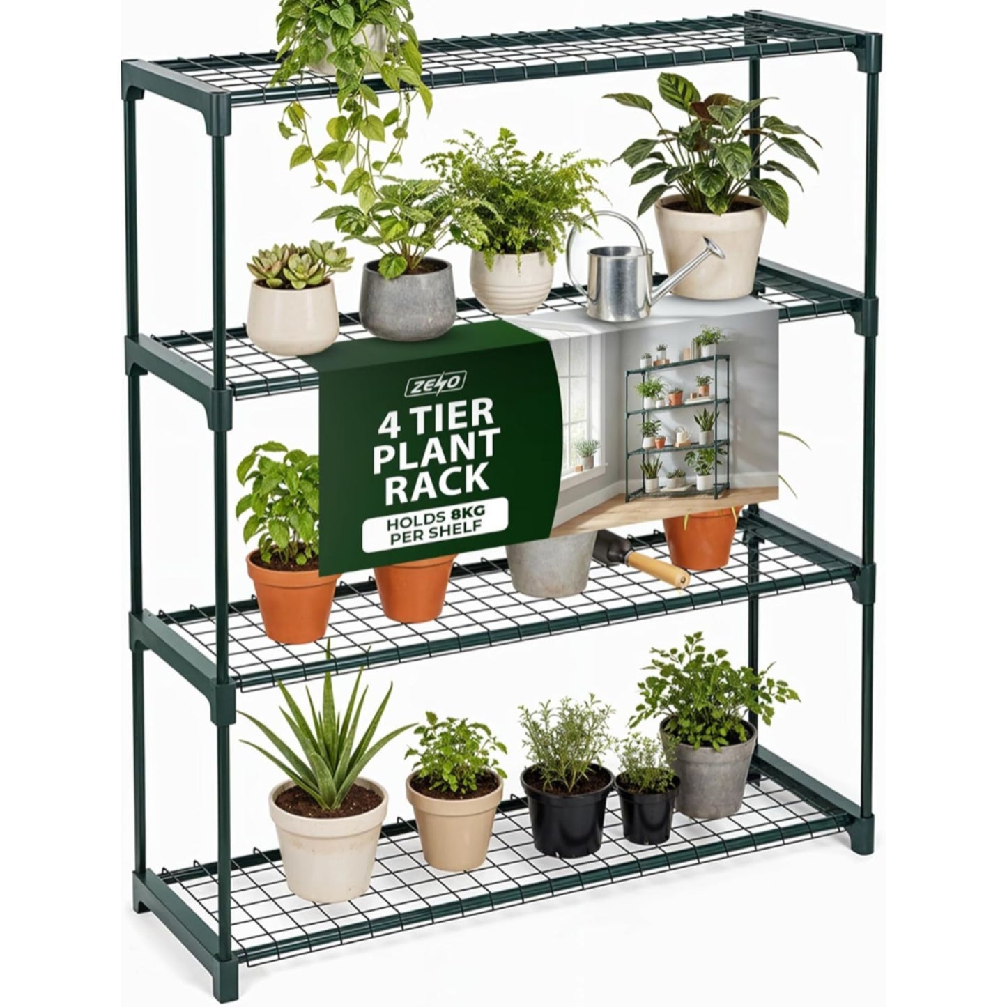 Zeno 4 Tier Plant Rack