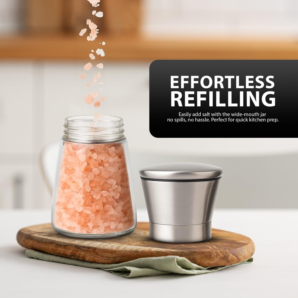 Zeno Salt and Pepper Grinder Set