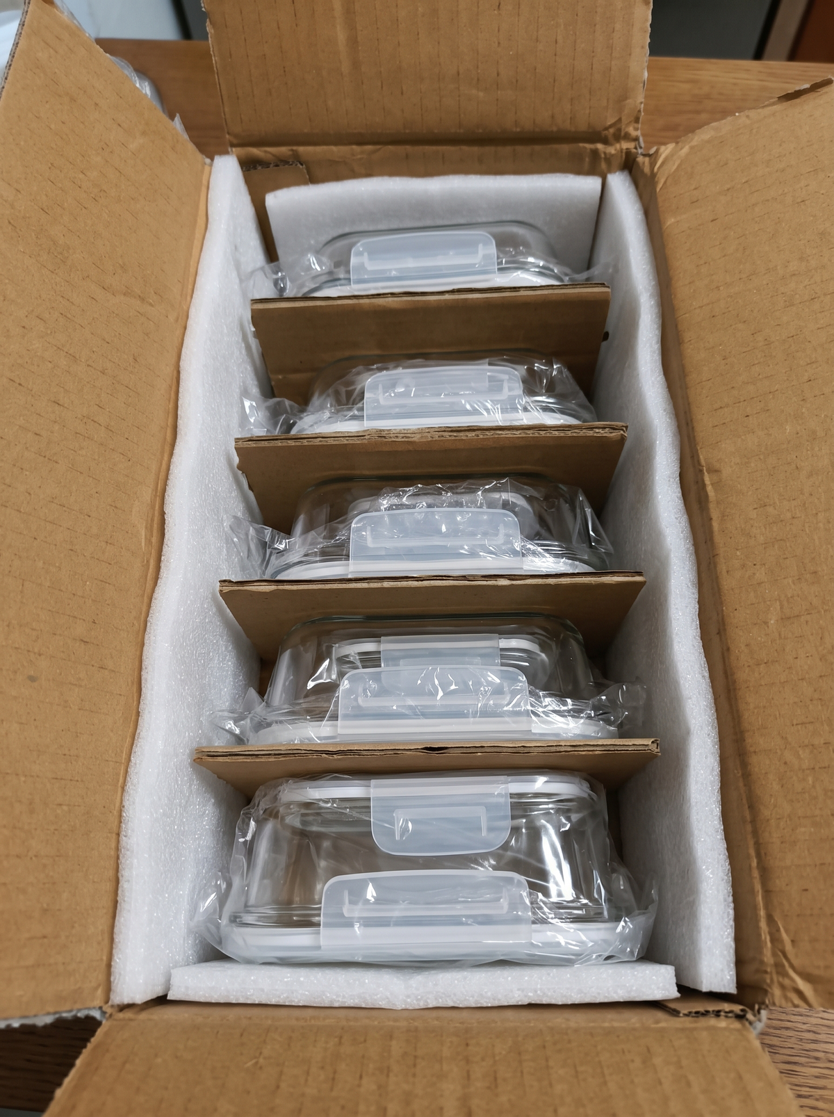 Zeno 10 Pack Glass Containers with Lids