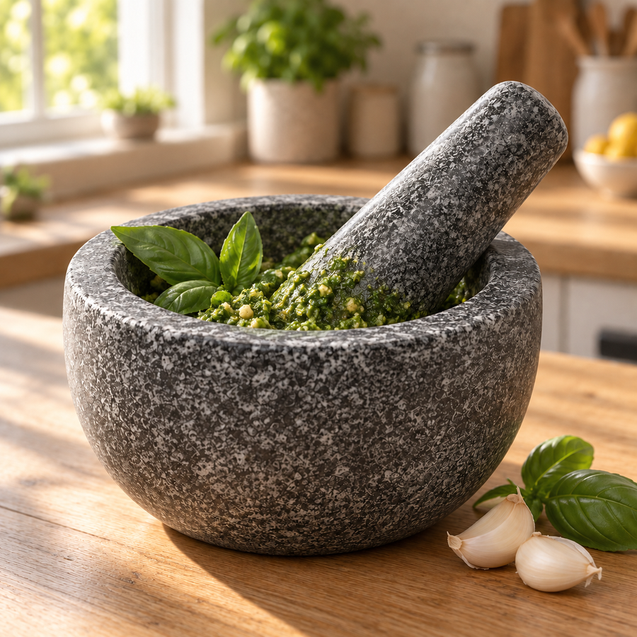 Zeno 16cm Pestle and Mortar Set