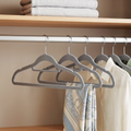 Zeno 20 Pack Grey Velvet Hangers