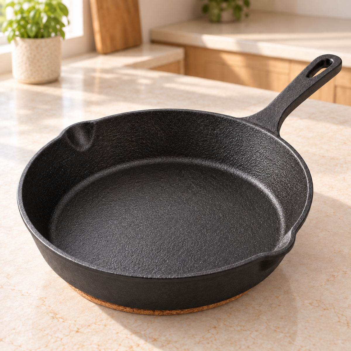 Zeno 27cm Cast Iron Frying Pan