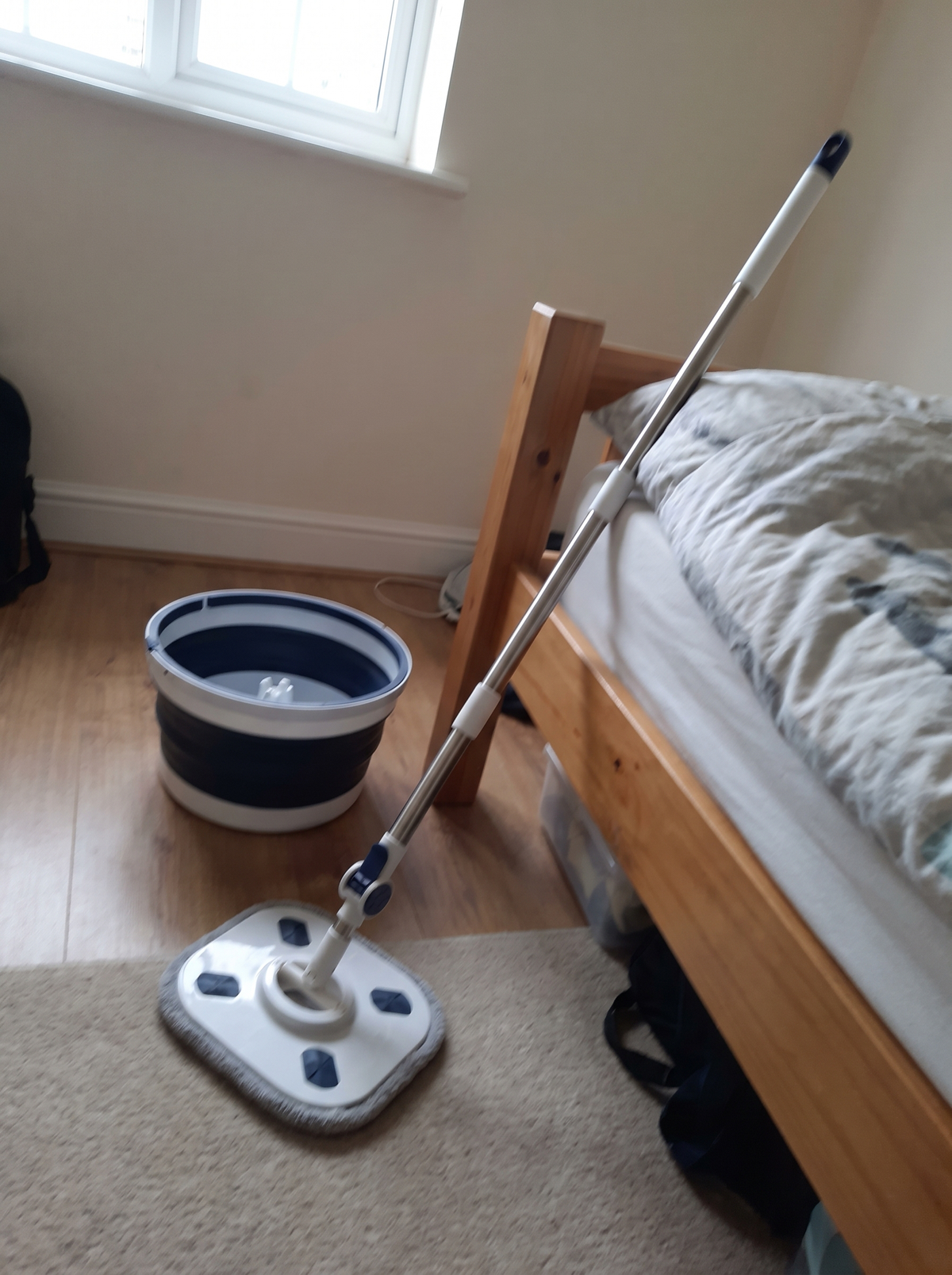 Zeno Mop and Collapsible Bucket Set