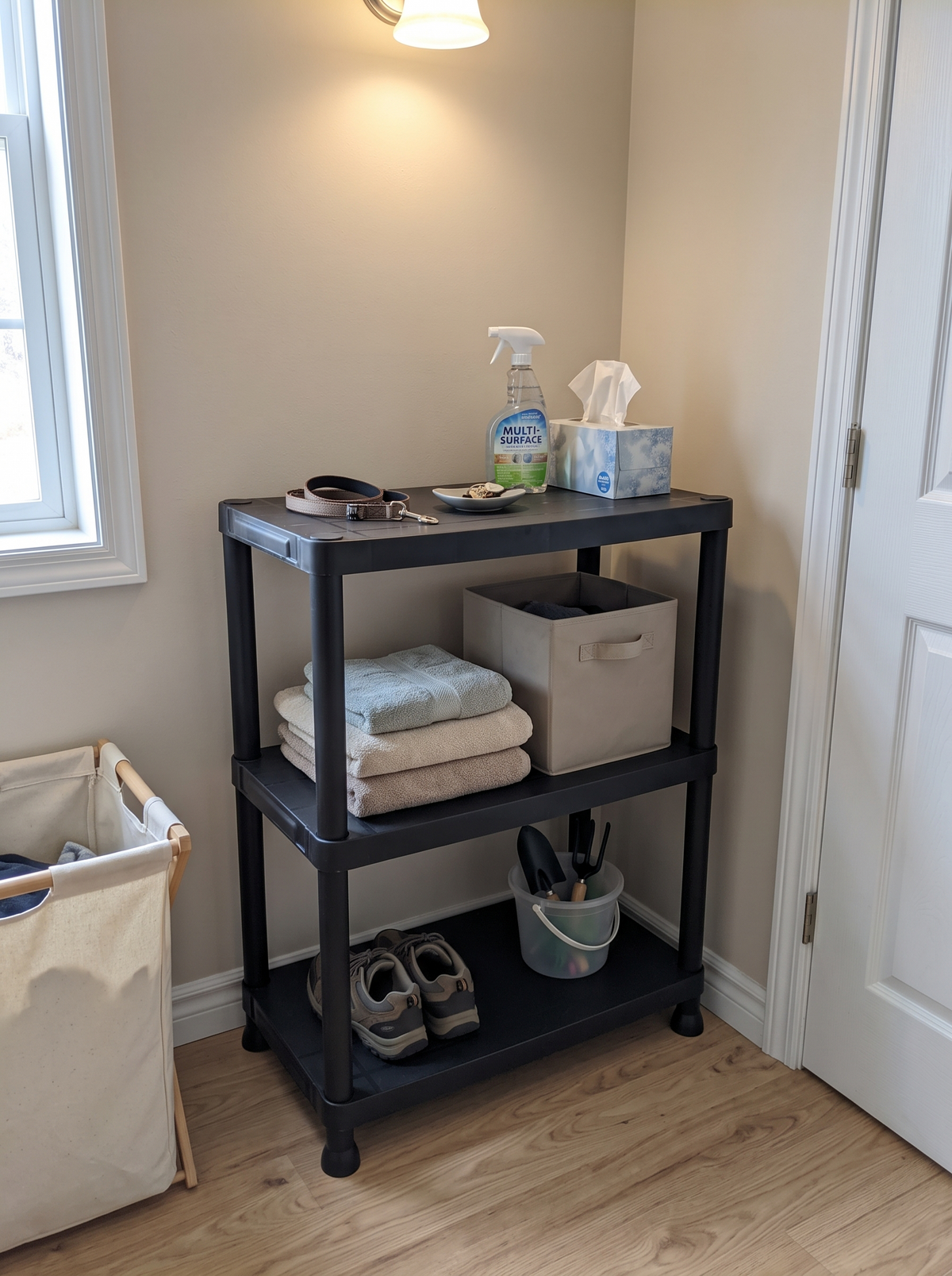 Zeno Plastic 3 Tier Shelving Unit