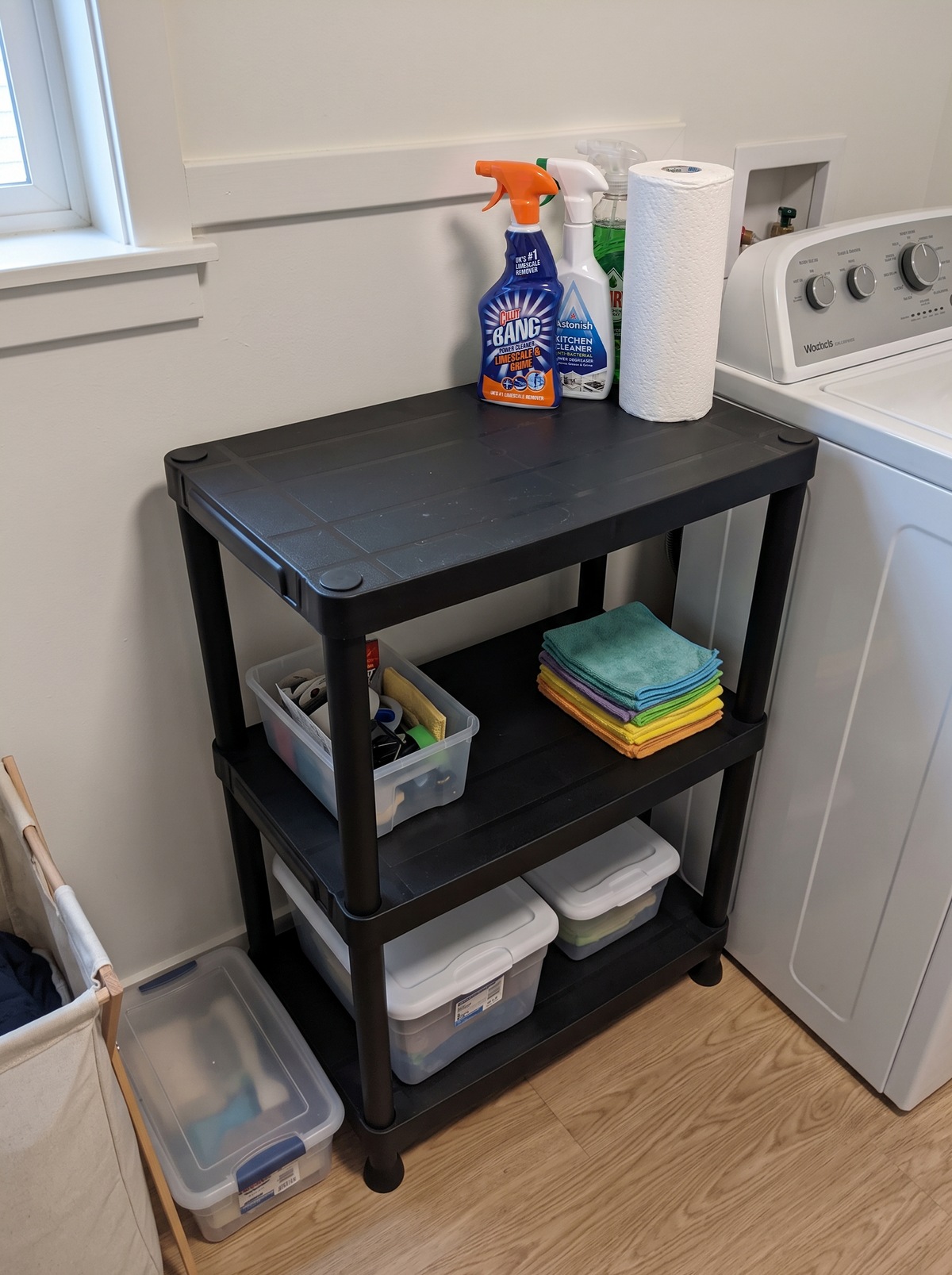 Zeno Plastic 3 Tier Shelving Unit