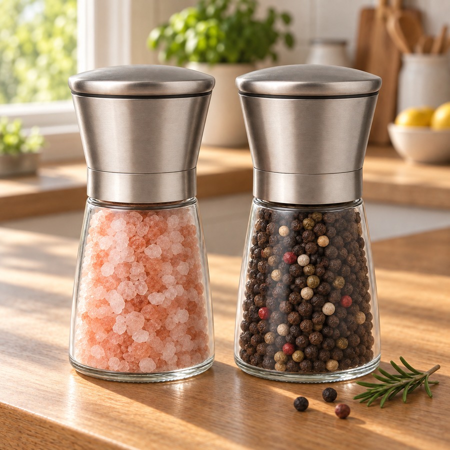 Zeno Salt and Pepper Grinder Set